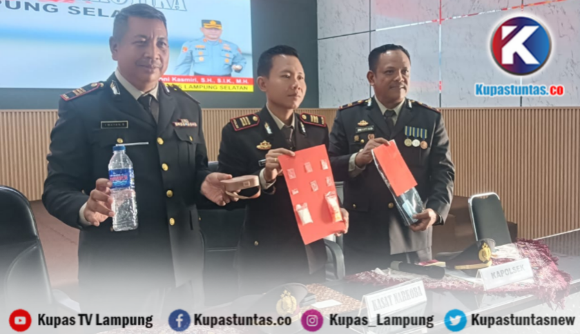 Tiga Pria di Palas Dibekuk Polisi Saat Membungkus Sabu, Pemasok dari Jabung Masuk DPO