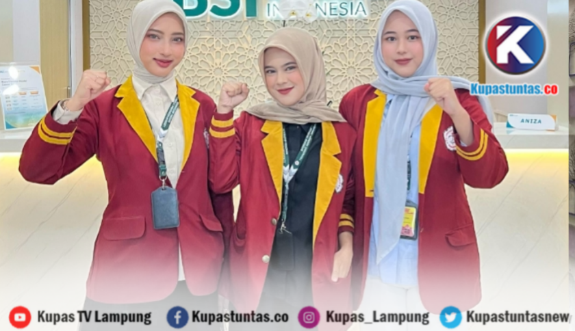 Mahasiswa Sistem Informasi Universitas Teknokrat Indonesia Jalani Magang Berdampak di Bank Syariah Indonesia KCP Antasari