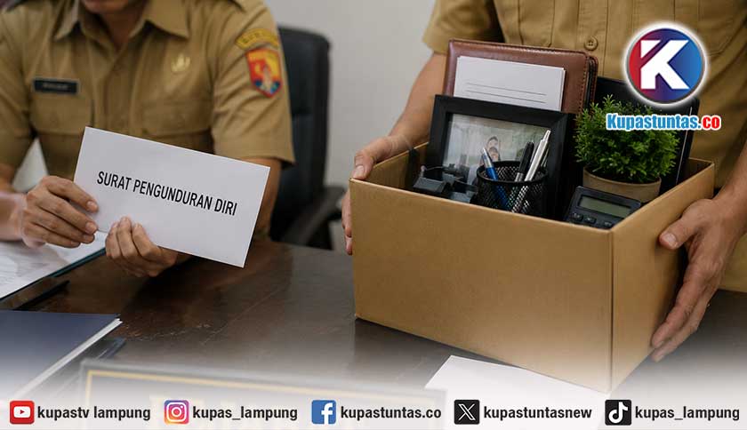 Dua Pejabat Pemkab Lampung Barat Mengundurkan Diri