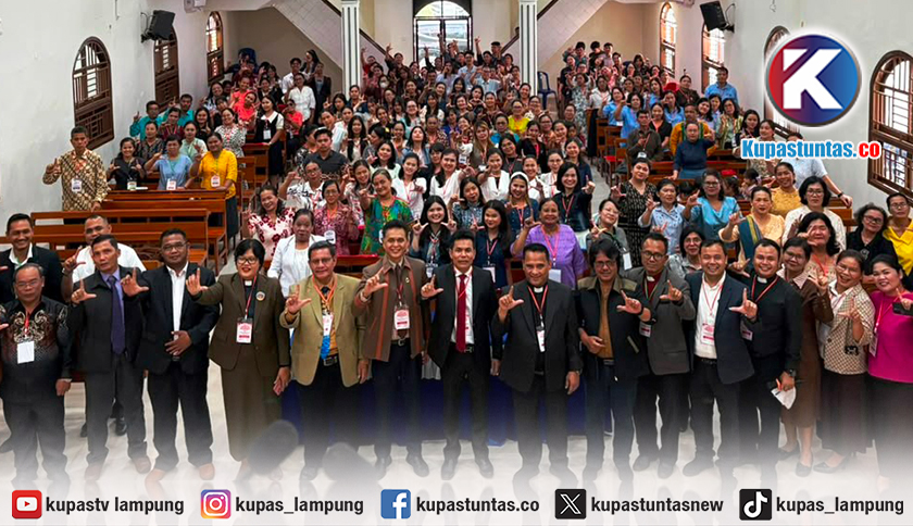 Perkuat Pelayanan Generasi Penerus Gereja, HKBP Distrik XXXII Lampung Gelar Pembinaan Guru Sekolah Minggu