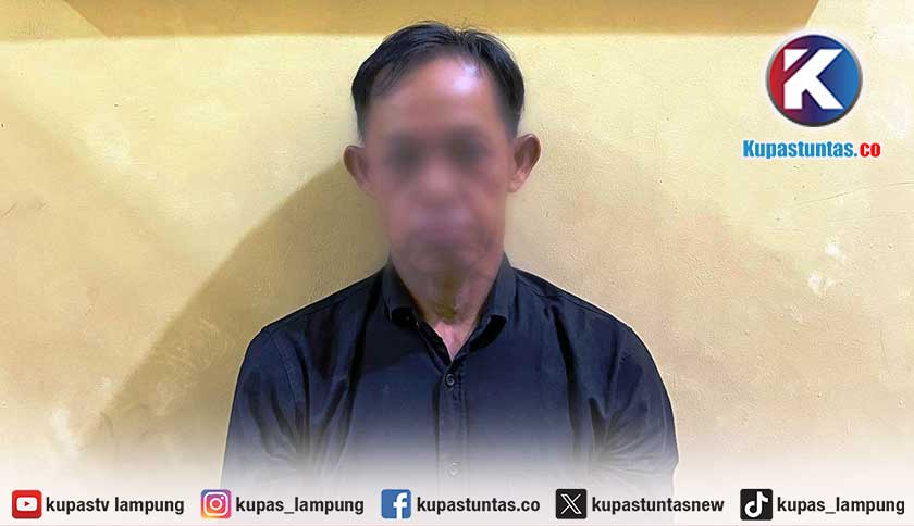Ancam Warga Pakai Badik, Pria di Wonosobo Tanggamus Ditangkap Polisi
