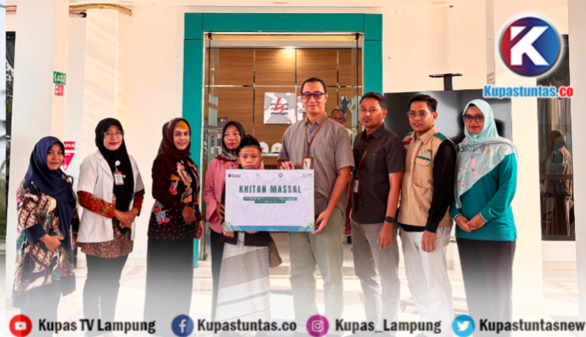 Muharram Berkah Bersama YBM PLN, Khitan Massal Gratis Hadir untuk Anak-anak Lampung Utara