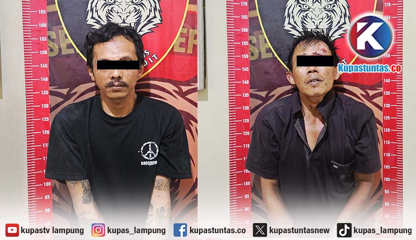 Belum Sehari Dilaporkan, Polisi Ringkus Dua Pelaku Curanmor di Lampung Timur