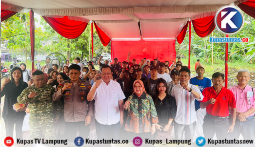 ‎Serap Aspirasi Warga di Telukbetung Selatan dan Tanjung Senang, Sudin Ingatkan Bahaya Narkoba, Judi Online dan Kejahatan Digital