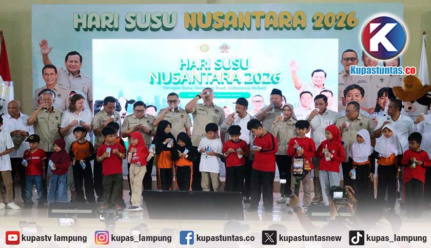 Hari Susu Nusantara 2026, Wamentan Sudaryono Gaungkan Revolusi Susu untuk Anak Indonesia
