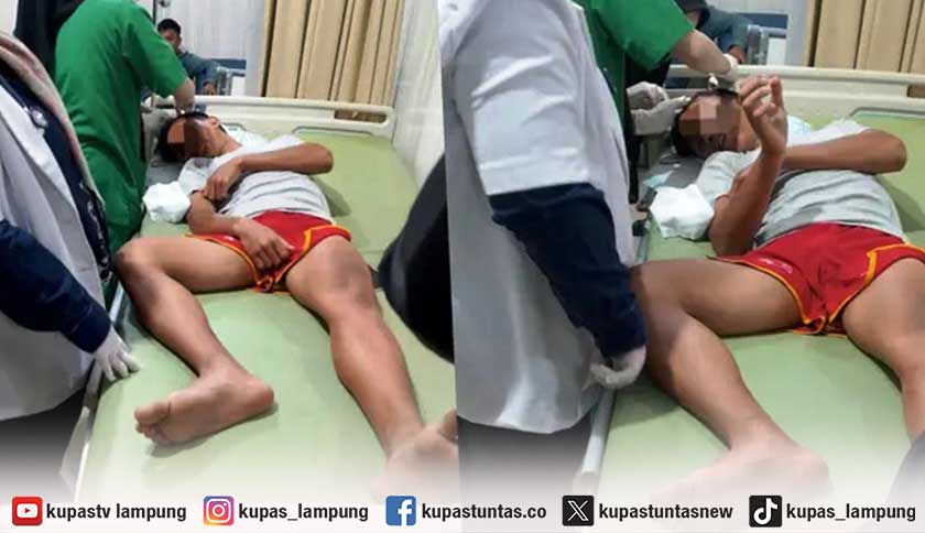 Atlet Tinju Lampung Jadi Korban Penganiayaan di PKOR Way Halim, Kepala Dihantam Cangkul