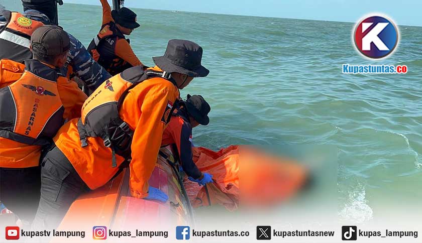 Satu Korban KM Arof Tenggelam di Lampung Timur Ditemukan Meninggal Dunia