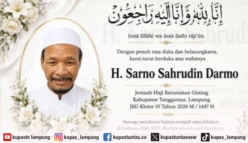 Jemaah Haji Asal Gisting Tanggamus Wafat di Makkah