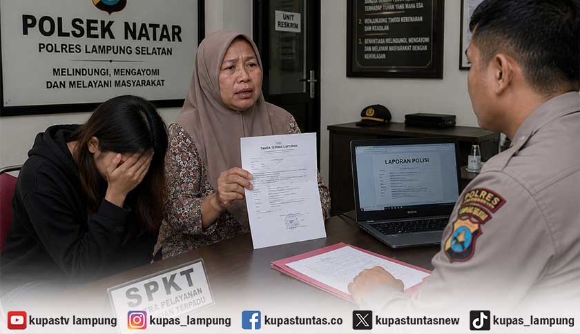 Gara-gara Utang 210 Juta, Ibu di Natar Laporkan Anak Kandung ke Polisi