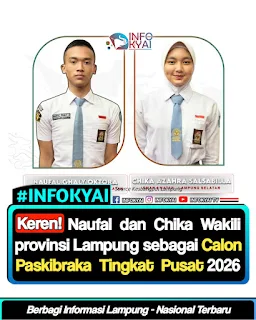 Membanggakan! Dua Pelajar Asal Lampung Selatan Lolos Calon Paskibraka Tingkat Pusat 2026