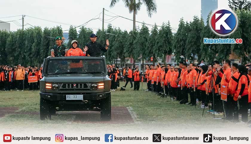 Apel Siaga Sensus Ekonomi 2026 di Lampung, Kepala BPS RI Jamin Kerahasiaan Data Masyarakat