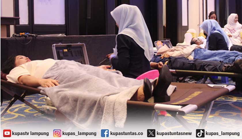 Peringati Hari Donor Darah Sedunia, Akar Hotels & Resorts Lampung Gelar Aksi Donor Darah Bersama UDD Pembina PMI Provinsi Lampung