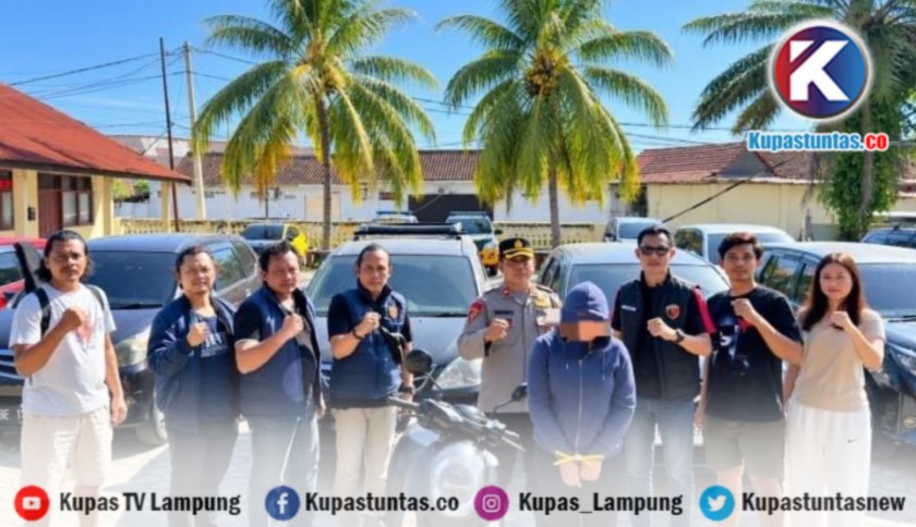 IRT di Pesisir Barat Gelapkan 11 Kendaraan Rental