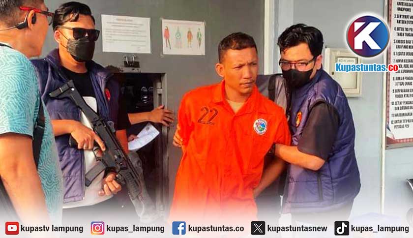 Polda Lampung Jemput Tahanan Kabur Asnawi dari Aceh untuk Jalani Persidangan