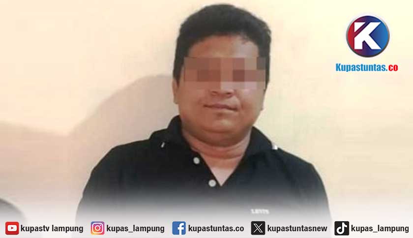 Polisi Tangkap Kepala Stasiun Kereta Api Way Tuba Terkait Dugaan Penipuan Rp 60 Juta