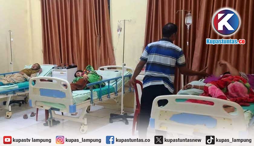 Korban Dugaan Keracunan Bubur Sumsum di Tanggamus Bertambah Jadi 63 Orang