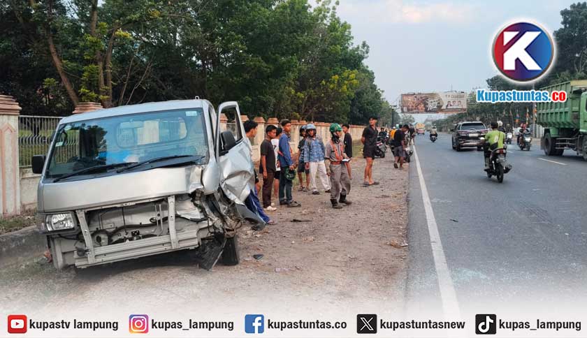 Kecelakaan Maut di Depan PLTU Tarahan, Pengendara Motor Tewas di Lokasi