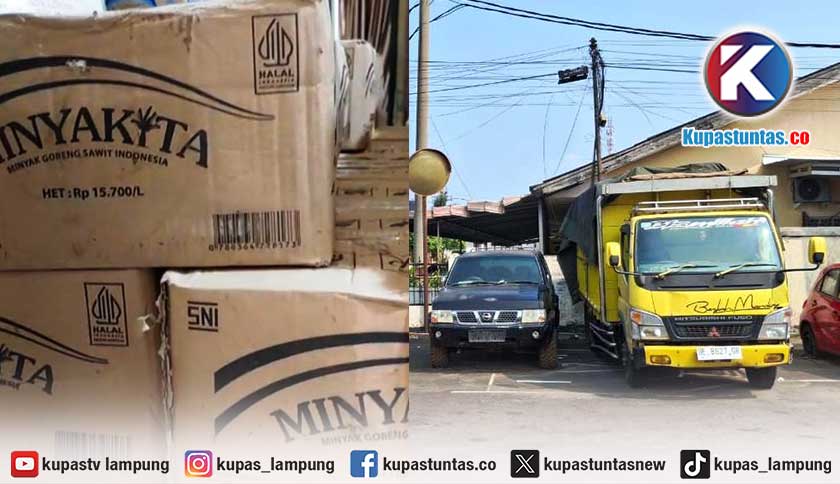 Oknum ASN Pemprov Lampung Jadi Tersangka Kasus Dugaan Penimbunan Ribuan Dus MinyaKita