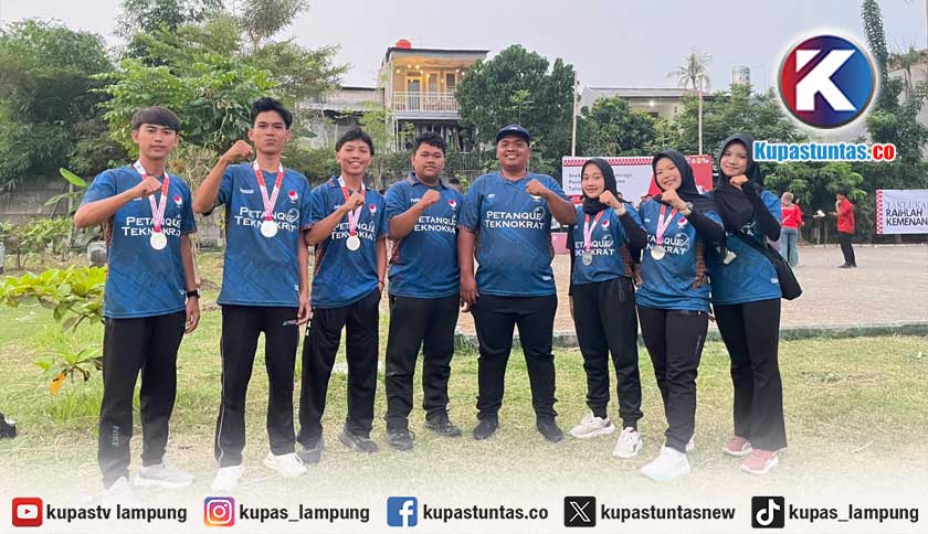 Kampus Berdampak: Universitas Teknokrat Indonesia Borong Dua Medali Perak pada Invitasi Petanque Mahasiswa Nasional 2026