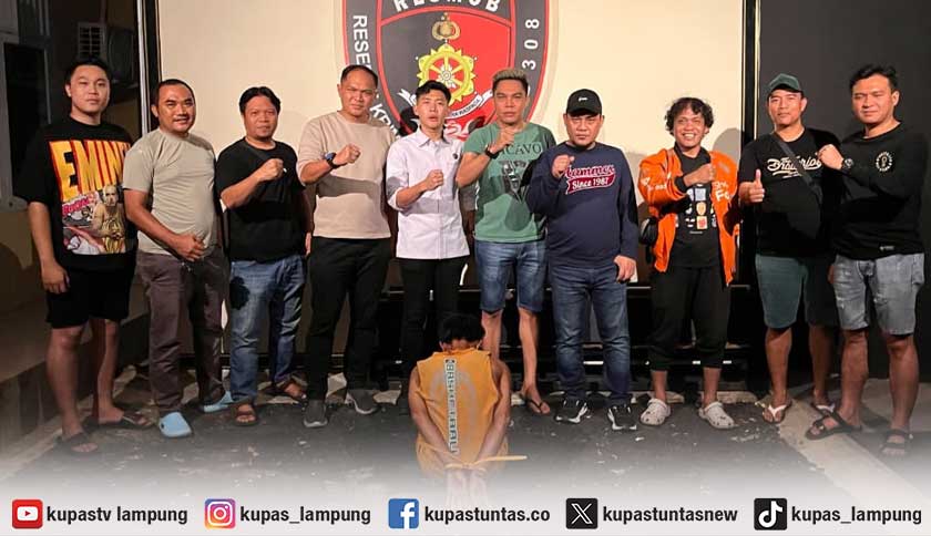 Polisi Ringkus Pembobol Puskesmas Rajabasa Indah, Satu Rekannya Buron