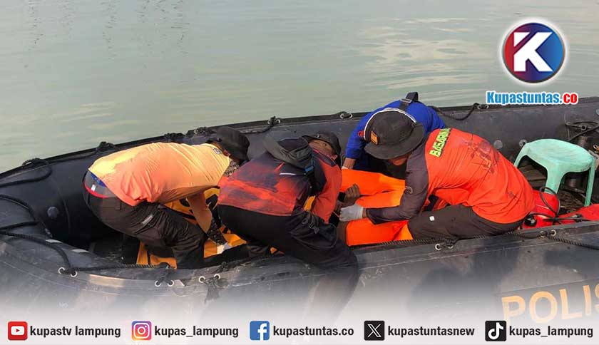 Warga Lamsel Tewas Tenggelam saat Menombak Ikan di Pesisir Pulau Rimau