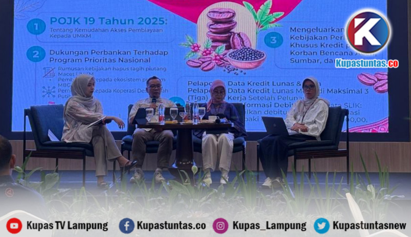‎73.787 Debitur Nikmati KUR, Penyaluran di Lampung Tembus Rp4,35 Triliun