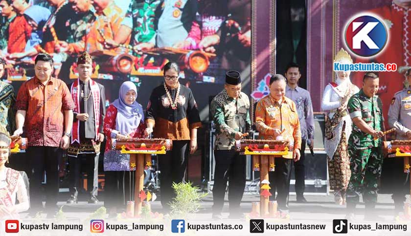 Festival Sekala Bekhak XII Dimulai, Tradisi Lampung Kembali Bergema di Liwa