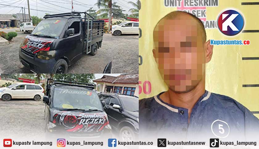 Curi 1,5 Ton Getah Karet di Tubaba, Satu Pelaku Ditangkap dan 6 Masih Buron