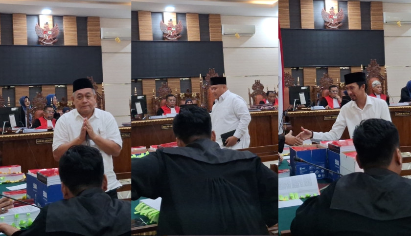 Korupsi SPAM Pesawaran, Tiga Rekanan Dendi Ramadhona Dituntut 3 hingga 7 Tahun Penjara