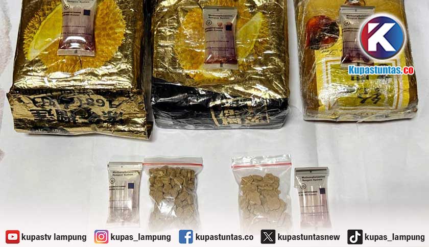 Polda Lampung Bongkar Jaringan Narkoba, Oknum Brimob dan TNI AL Ikut Diamankan