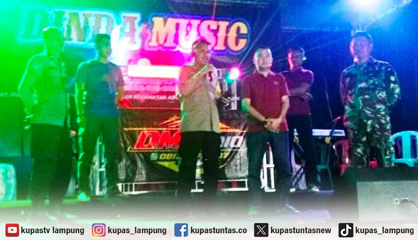 Lewat Jam Malam, Polisi Bubarkan Hiburan Organ Tunggal di Lampung Utara