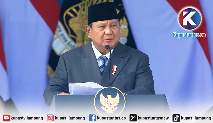 HUT ke-80 Bhayangkara, Prabowo: Cara Kerja Polri Harus Sesuaikan Perkembangan Teknologi
