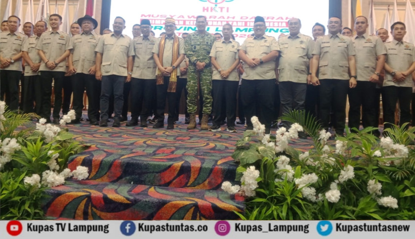 Lantik Pengurus HKTI di 15 Kabupaten/Kota, Abdul Kadir Karding Minta Lampung Jadi Motor Swasembada Pangan