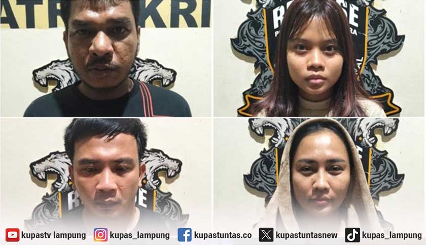 Satu Keluarga Jadi Komplotan Perampok di Lampung Utara, Cari Korban Lewat MiChat