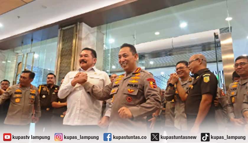 Redam Isu Perselisihan, Kapolri dan Jaksa Agung Tegaskan Polri-Kejaksaan Tetap Solid