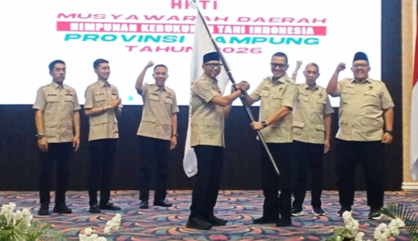 Rahmat Mirzani Djausal Pimpin HKTI Lampung, Fokus Perkuat Konsolidasi dan Kesejahteraan Petani