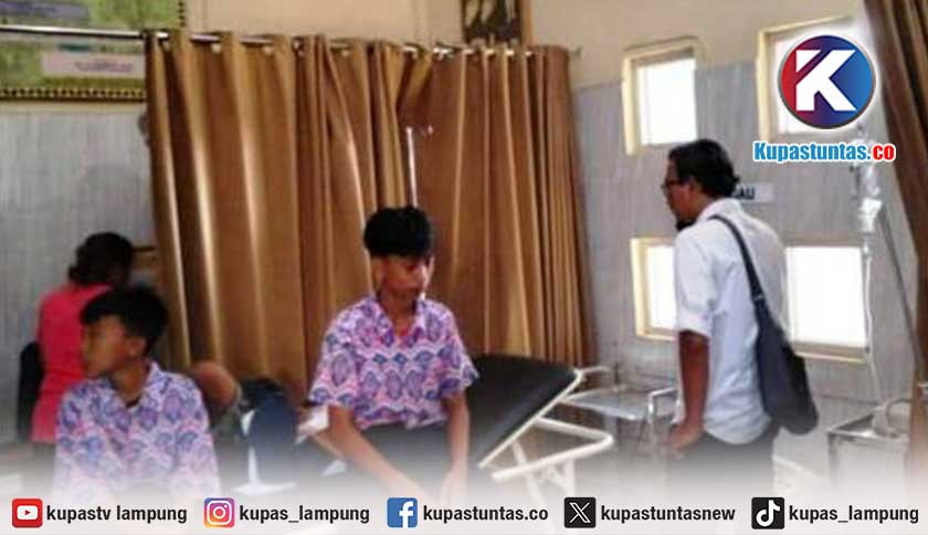 Diduga Keracunan MBG, 8 Siswa SMP di Tanggamus Dilarikan ke Puskesmas