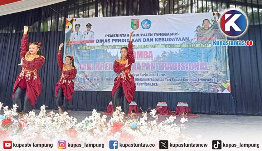 Puluhan Sanggar dan Sekolah Ramaikan Lomba Tari Tradisional di Tanggamus
