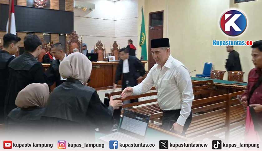 Kasus Korupsi SPAM Pesawaran, Dendi Ramadhona Divonis 8 Tahun Penjara