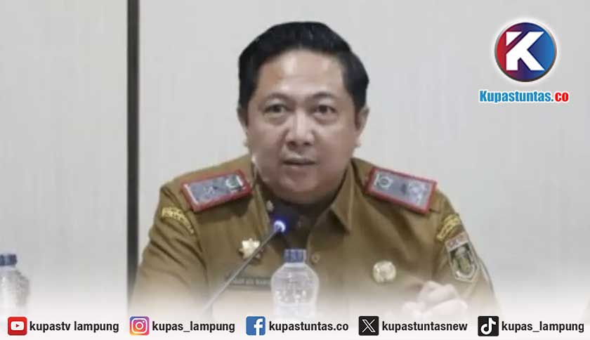 Sekda Lampung Tengah Welly Adiwantra Diperiksa Sebagai Tersangka di Polda