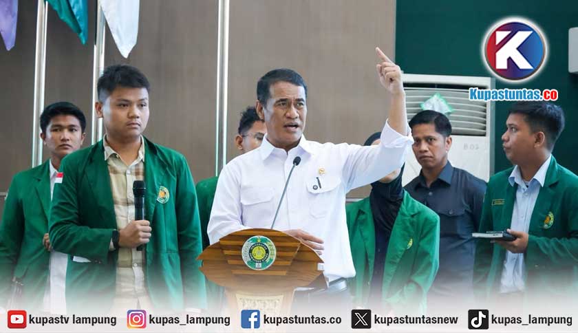 Mentan Amran Respon Aspirasi Mahasiswa: Bantu Mahasiswa Penjual Mochi dan Langsung Tindak Laporan Pupuk