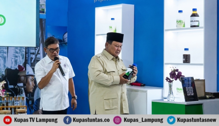 Presiden Apresiasi Hilirisasi Bioetanol PTPN I