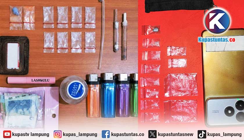 Penyelidikan Pengeroyokan di Tanggamus Berujung Temuan Sabu dan Ekstasi, 3 Orang Ditangkap