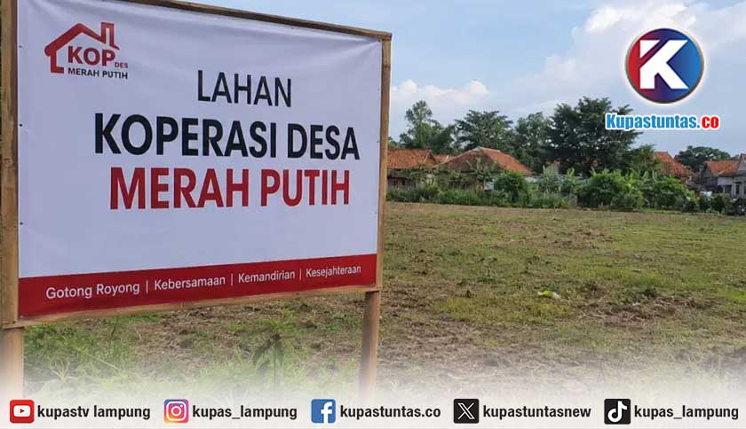21 KDKMP di Tubaba Selesai Dibangun, Diskoperindag: 5 Terkendala Lahan