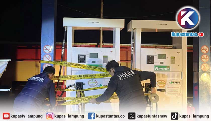 Dugaan Penyelewengan Pertalite di Lampung Barat, Polisi Amankan Pengawas SPBU