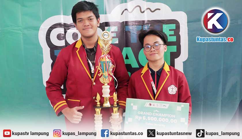 Tim UKM Programming Universitas Teknokrat Indonesia Raih Juara 1 Nasional Kompetisi Cyber Security FIT Competition 2026