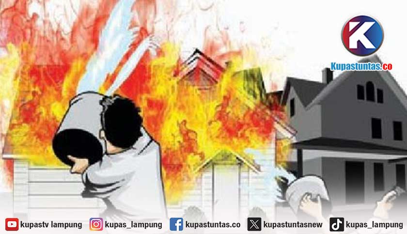 19 Kasus Kebakaran Terjadi di Lampung Barat Sepanjang Januari-10 Juli 2026