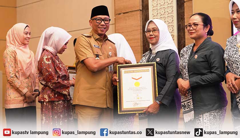 Lampung Cetak Rekor MURI Lewat Skrining Pap Smear 14.762 Perempuan