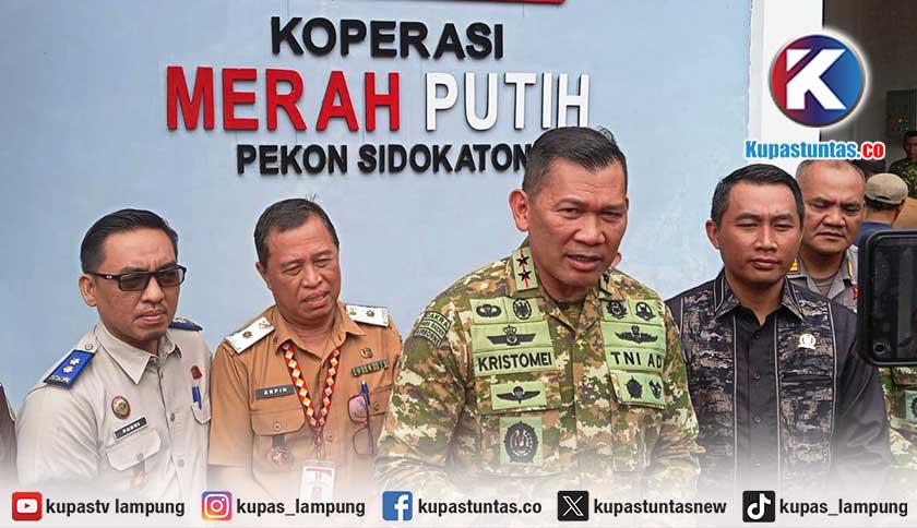Viral Disebut Terpencil dan Tak Layak, Pangdam Raden Intan Cek Langsung KDKMP Tanggamus