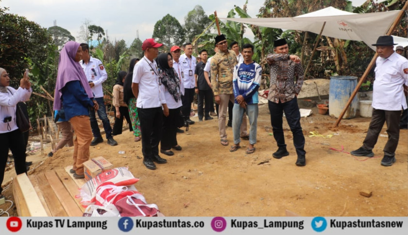 Bupati Lampung Barat Perintahkan Camat dan Peratin Aktifkan Kembali Satgas Tangguh Bencana